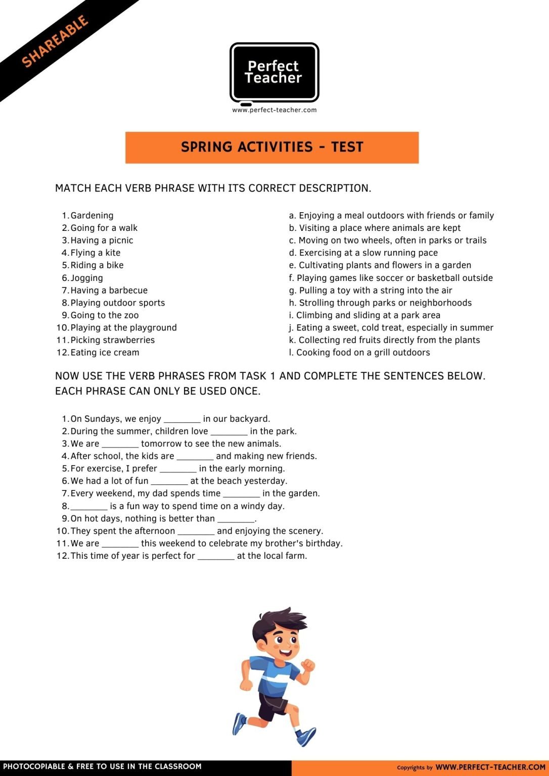 SPRING ACTIVITIES