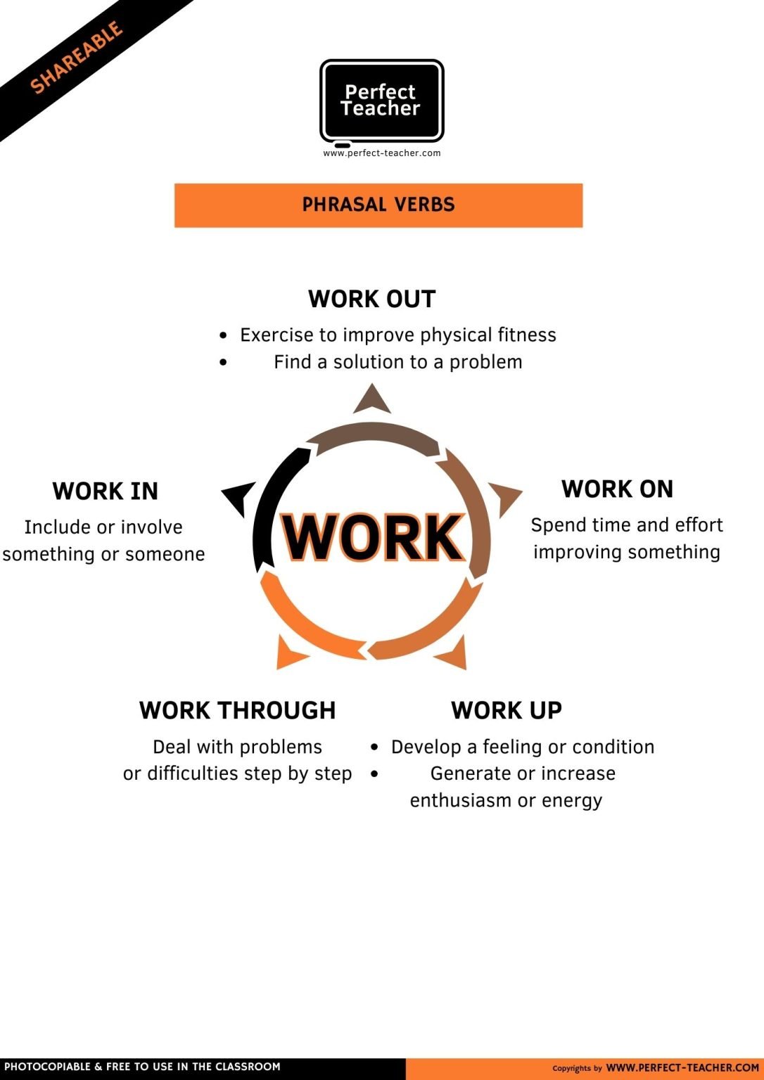 PHRASAL VERB: WORK