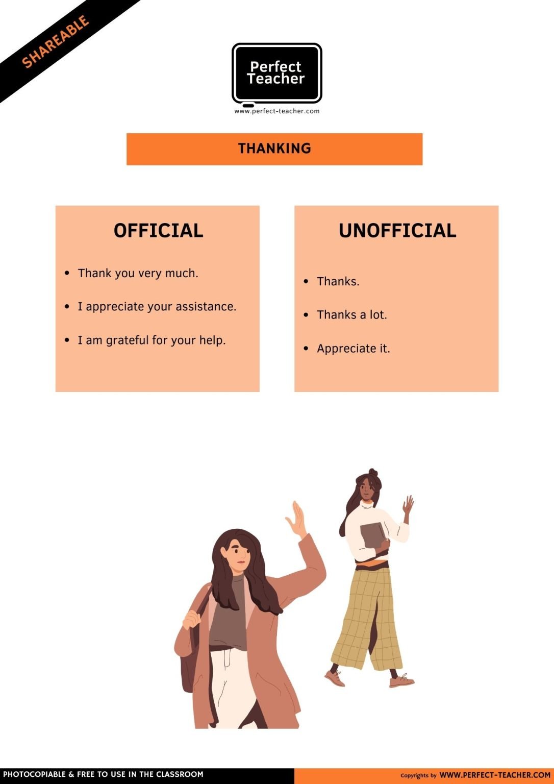 THANKING