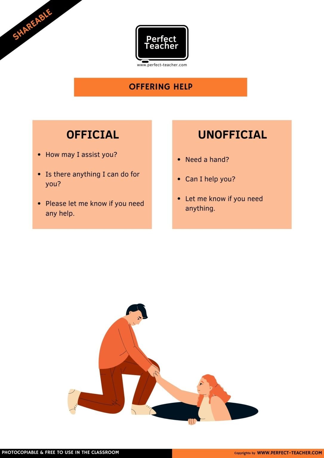 OFFERING HELP