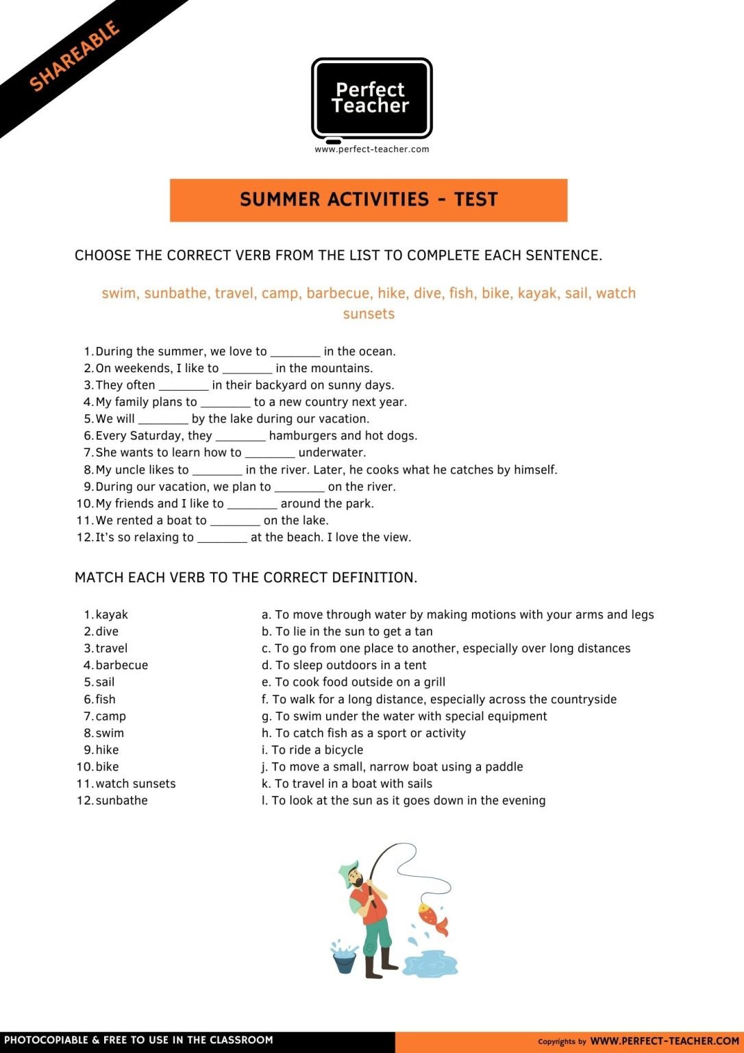 SUMMER ACTIVITIES