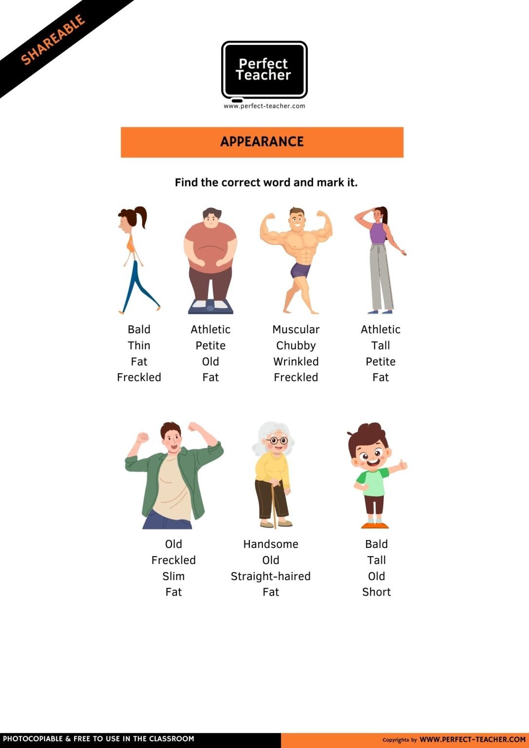 APPEARANCE: BODY BUILD