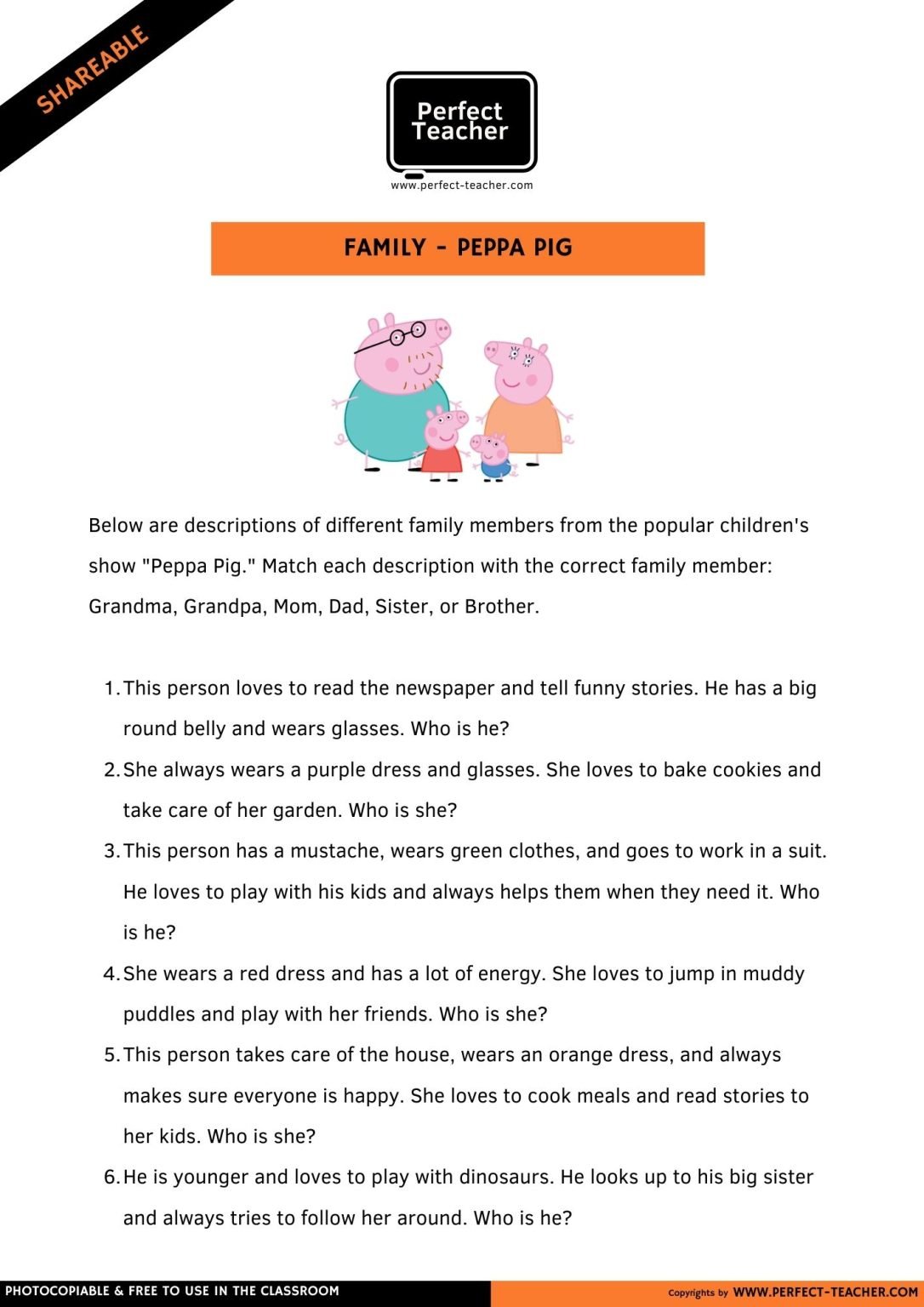 FAMILY – PEPPA PIG