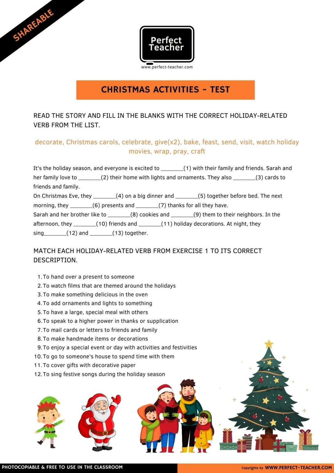 CHRISTMAS ACTIVITIES
