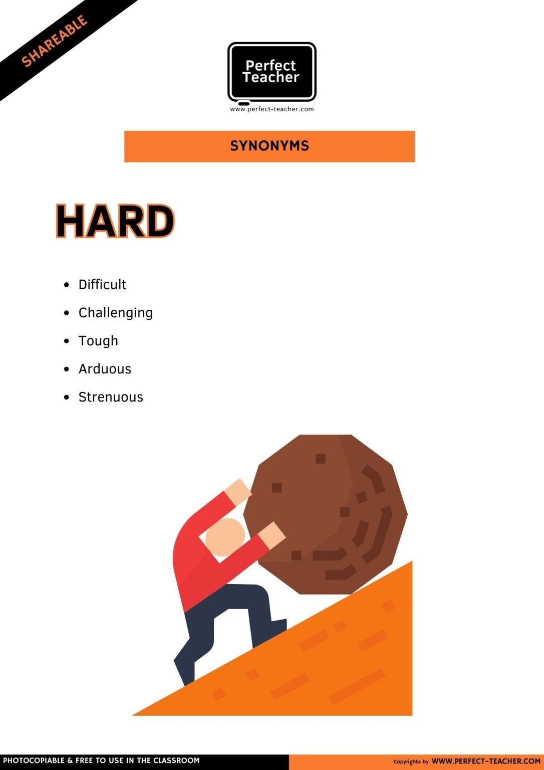 SYNONYMS: HARD
