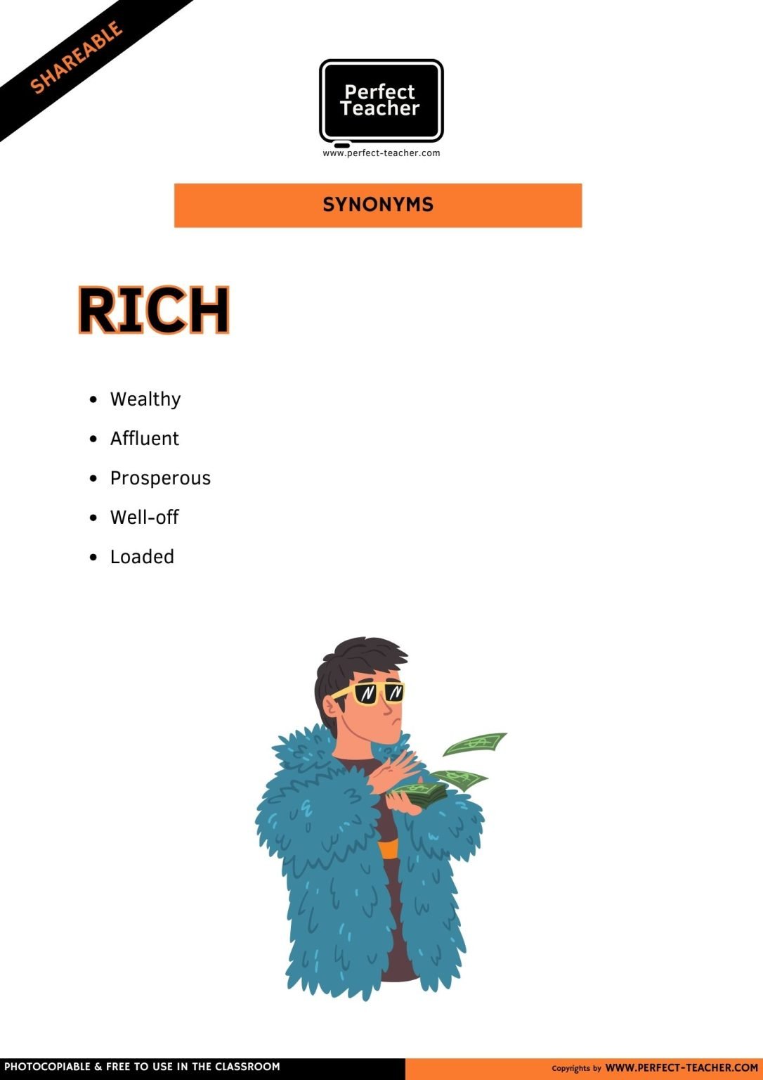 SYNONYMS: RICH
