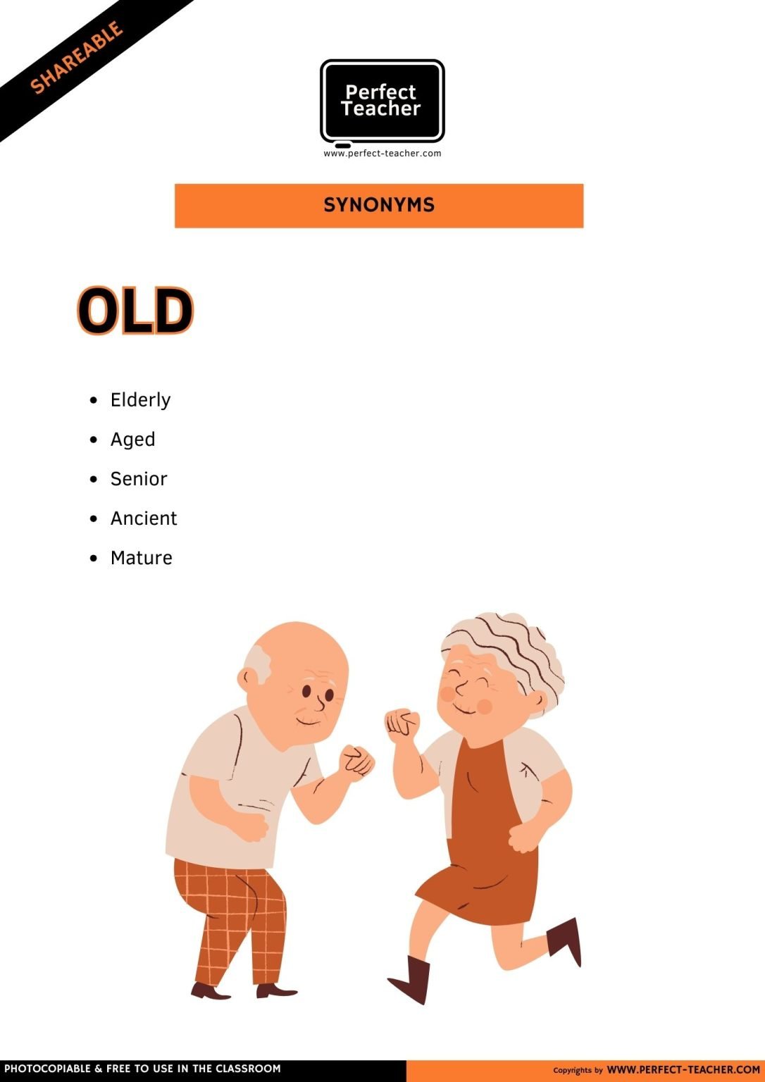 SYNONYMS: OLD