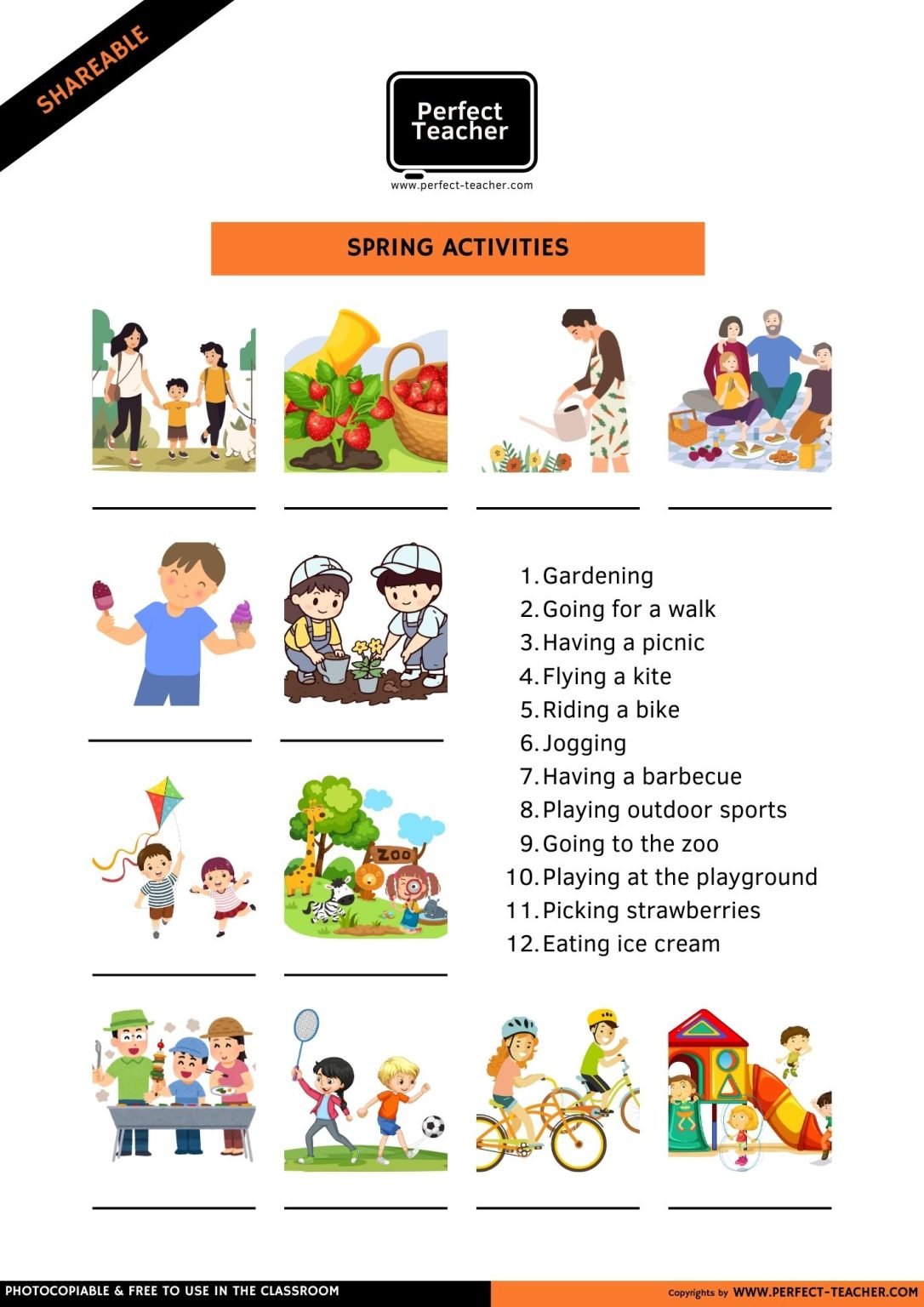 SPRING ACTIVITIES