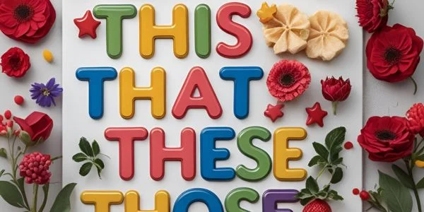 This, That, These, and Those ESL Lesson for Beginners