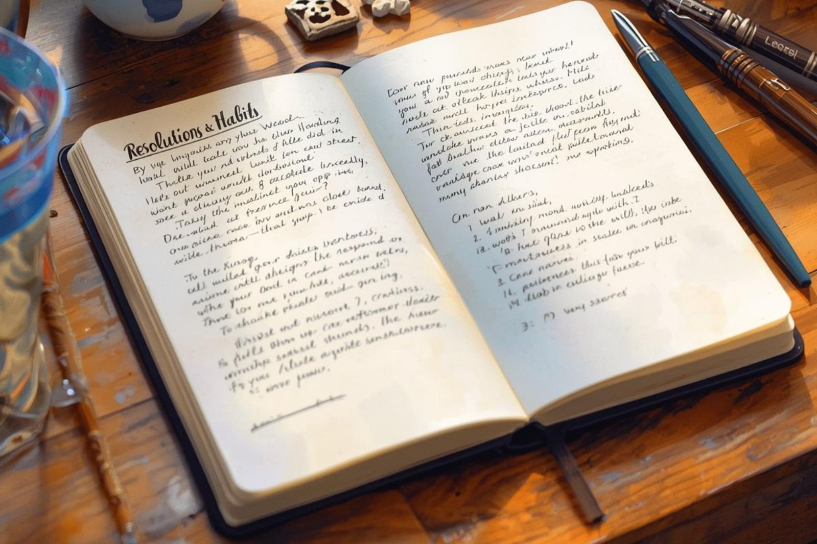 New Year’s Resolutions & Habits ESL lesson showing goals, habits, motivation, and daily routines